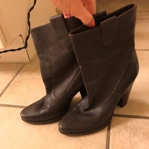 Via Spiga Brown Leather Boots